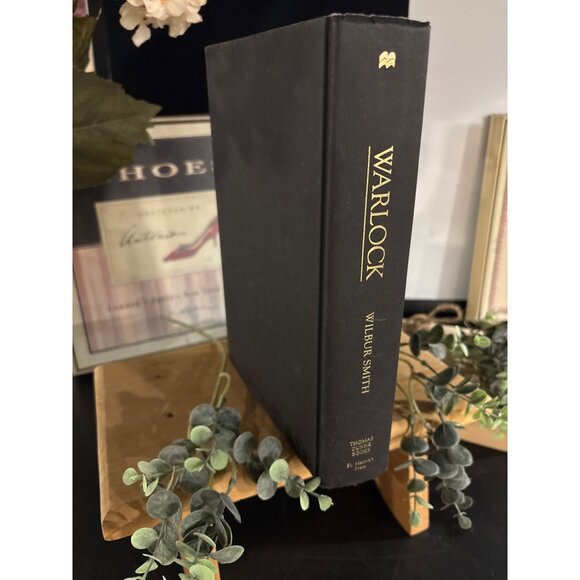 "Warlock" Hardcover Book By Wilbur Smith First U S Edition 2001 Vintage - Picture 16 of 16